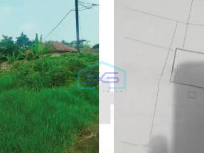 Dijual Tanah Cocok Investasi SHM Murah di Curug Tangerang Luas Tanah 1800 m²
