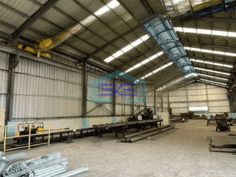 Dijual Gudang Luas Bangunan  3215 m² Bisa Masuk Container di Curug Tangerang