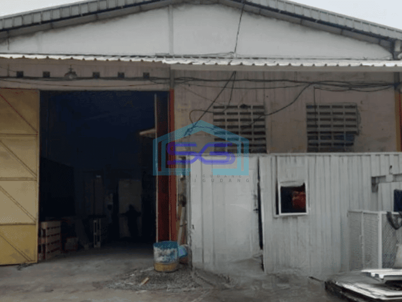 Disewakan Gudang Akses Container 20 Feet Luas Tanah 360 m² di Cipondoh Tangerang