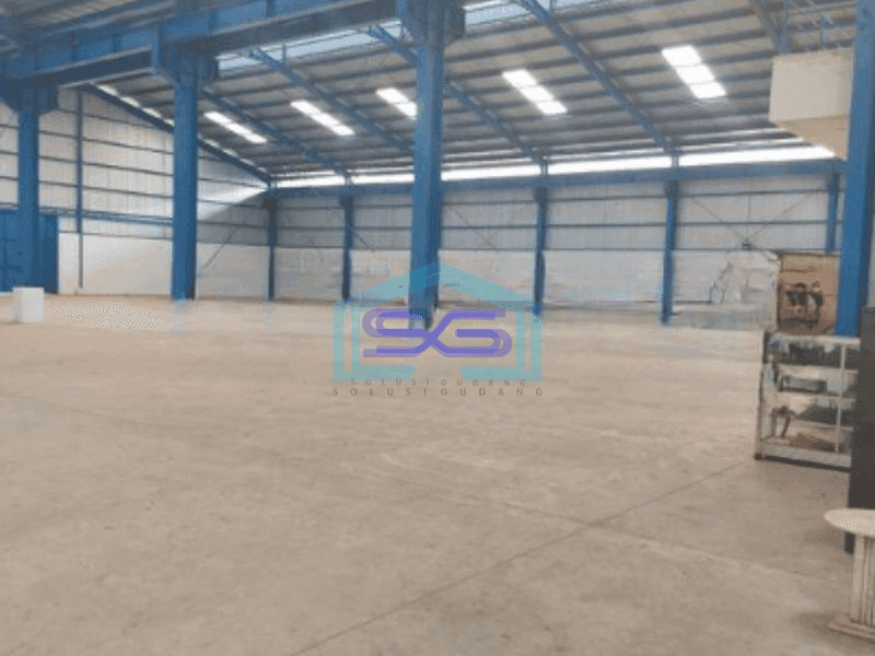 Dijual Gudang Akses Container Luas Bangunan 2070 m² di Cikupa Tangerang