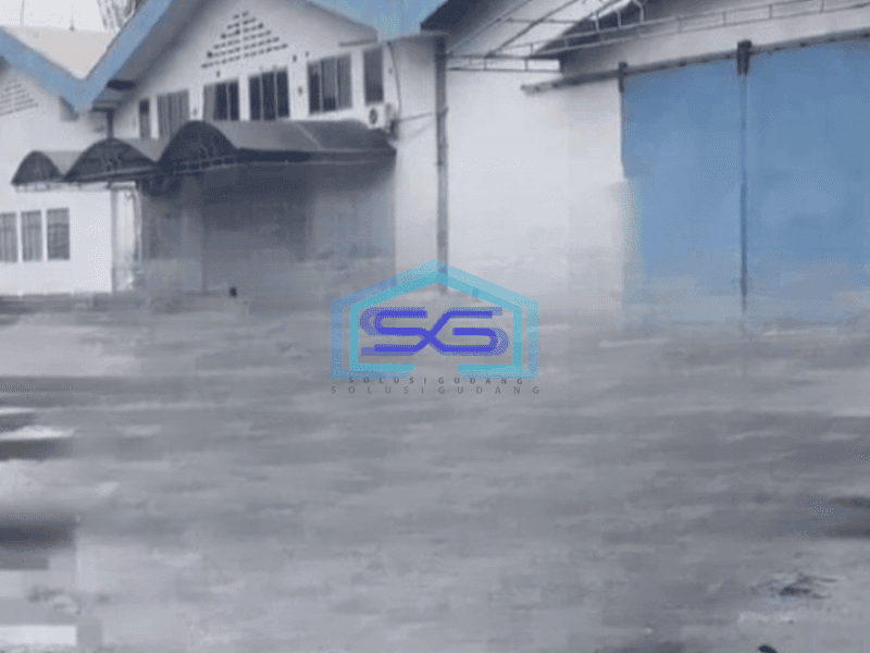 Disewakan Pabrik Luas Bangunan 10044 m² Akses Container 40 Feet di Karawaci Tangerang