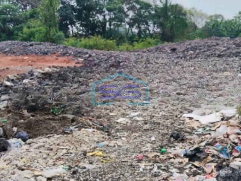 For Sale: Spacious Land 2000 m² Flood-Free Location in Pasar Kemis Tangerang