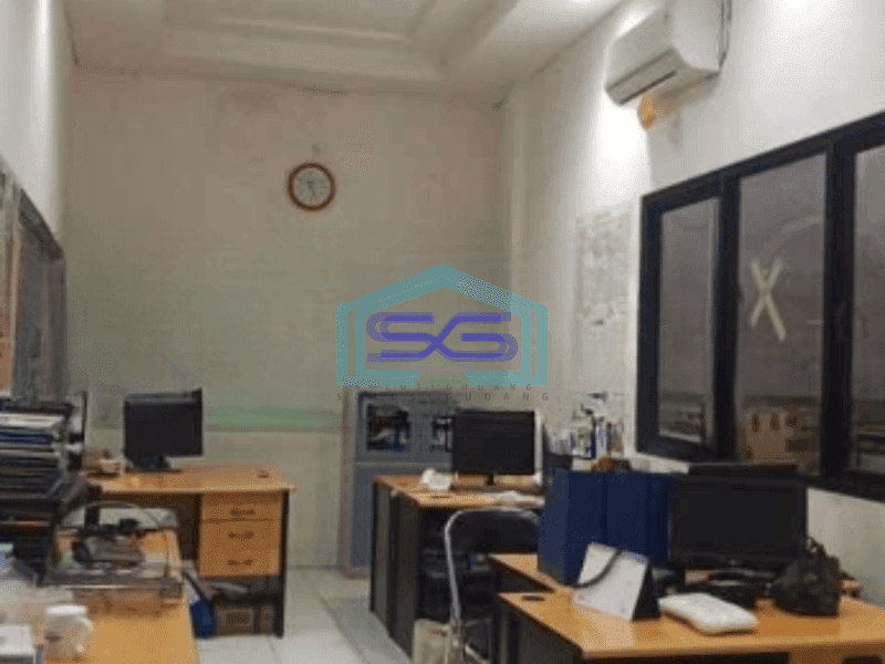 Dijual Cepat Gudang Ada Kantor Luas Tanah  1062 m² di Jurumudi Tangerang