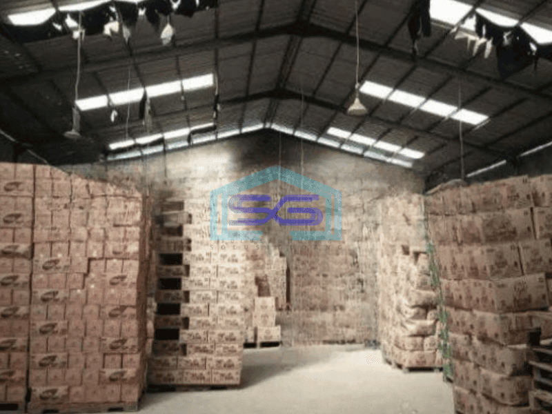 Dijual Gudang Akses Container 40 feet di Cipondoh Tangerang Luas Tanah  800 m²