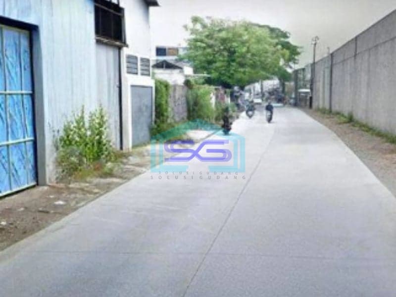 Dijual Gudang Akses Container Pinggir Jalan Di Cikarang Bekasi Dekat Jababeka Luas 310m2