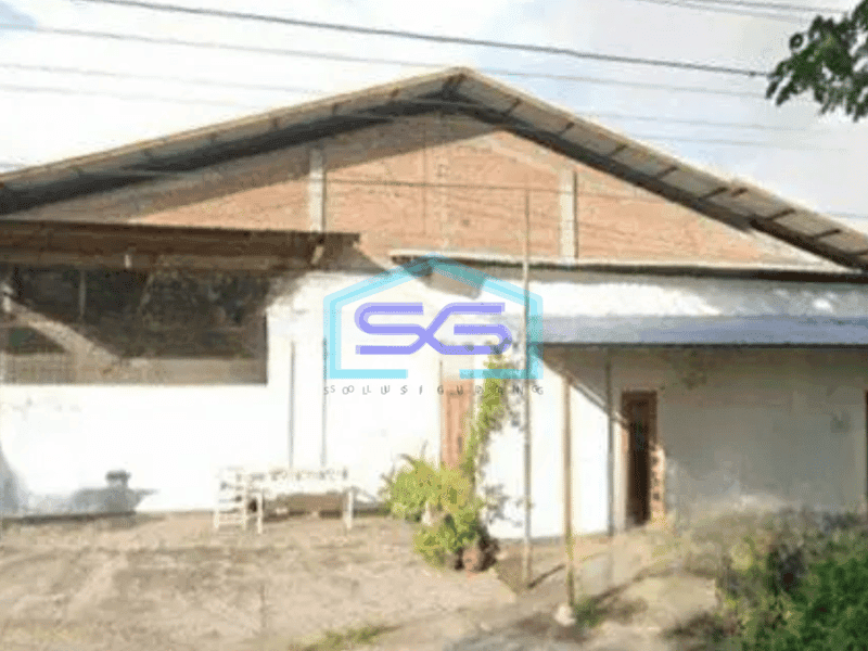 Disewa Gudang akses kontainer di pinggir jalan raya serenan sukoharjo