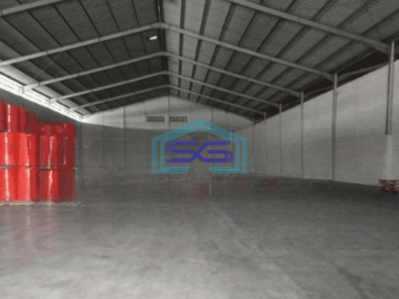 Disewakan Gudang Luas Bangunan 2514 m2 Lokasi Margomulyo Surabaya