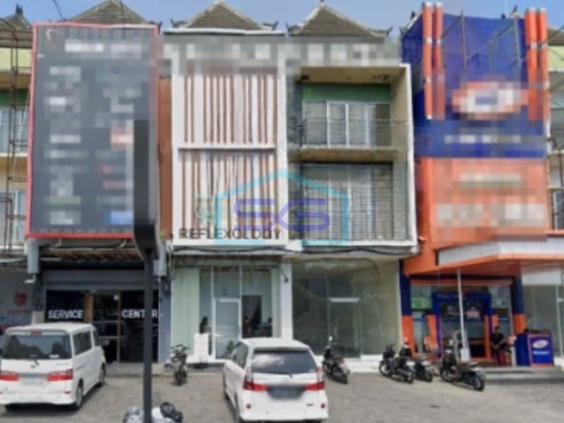 Dijual Ruko 3 Lantai di Sunset Road, Kuta, Badung, Bali Luas Bangunan 123m2