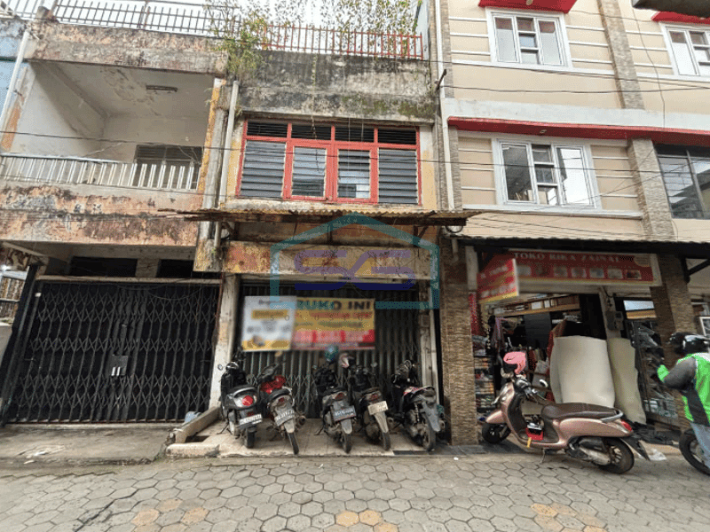 Dijual Ruko Siap Pakai di Palembang Sumatera Selatan Luas Tanah 60 m²