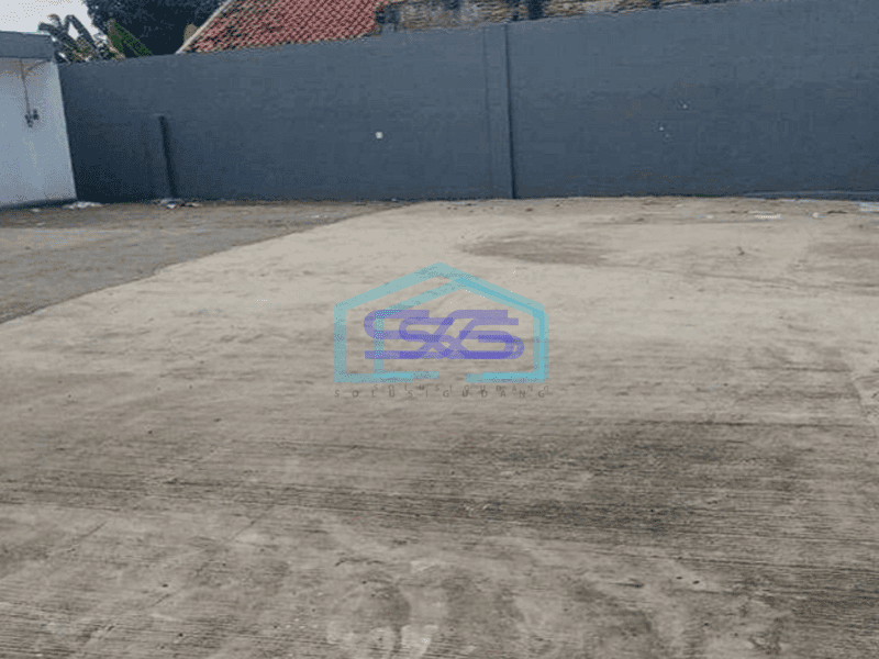 Disewakan gudang bagus 1000m2 muat container 20 feet di Cipondoh