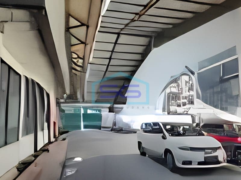 出售科波，万隆，西爪哇土地加建筑，价格便宜，建筑面积3200平方米