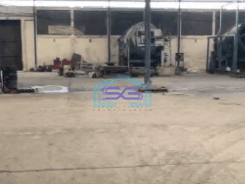 Disewakan Gudang Bebas Banjir Akses Container 40 Feet di Jatake Tangerang