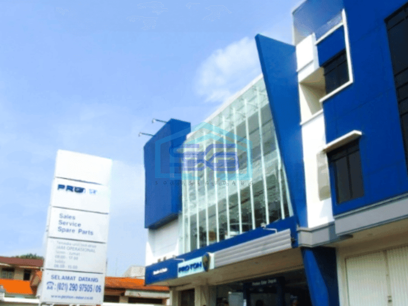Dijual Ruang Usaha Showroom Mobil Dan Bengkel di Depok Pancoran Mas