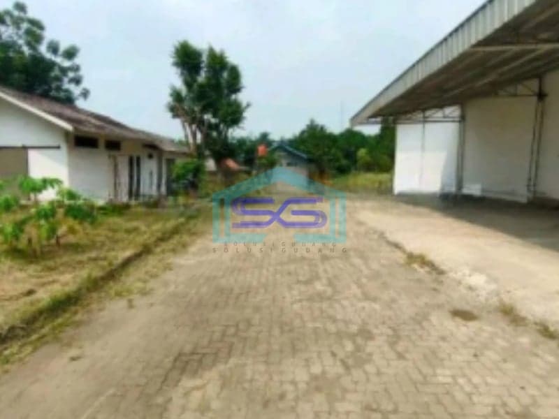 Dijual Tanah Di Pasar Kemis Tangerang Bebas Banjir Ada Bangunan Gudang LT 27070m2