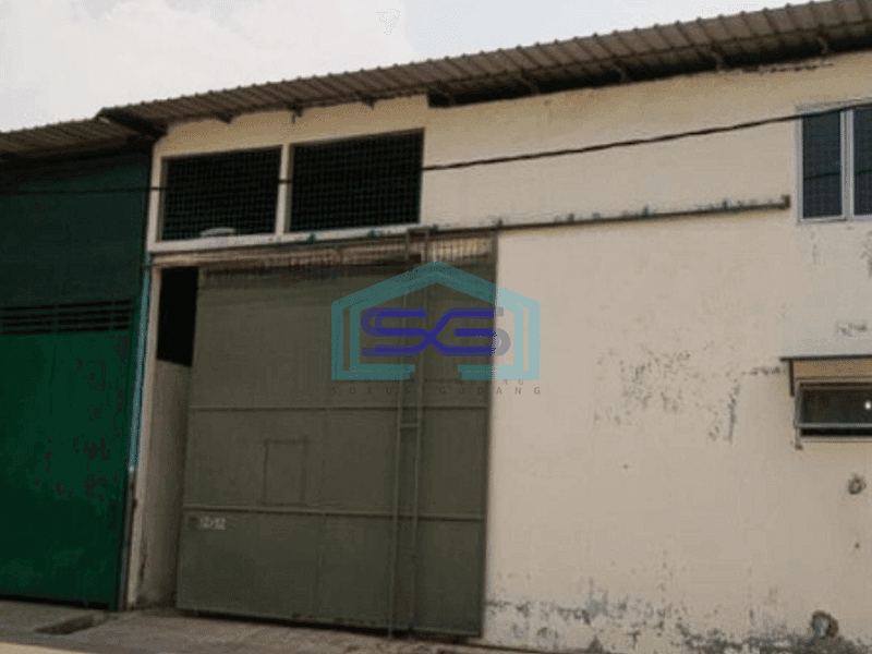 Dijual Gudang Izin Industri Masuk Kontainer 40ft Kuldesak di Dadap Tangerang LT 460m2