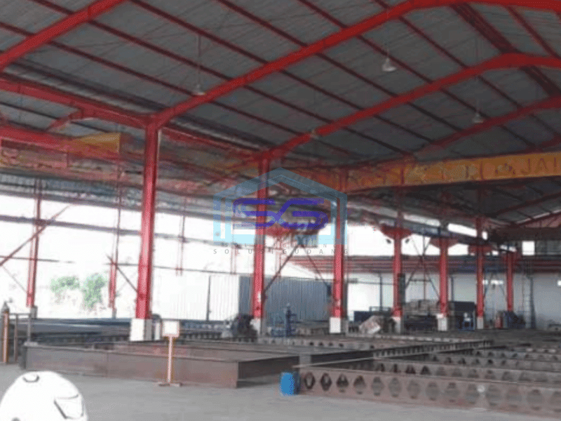 Disewakan Gudang Akses Container 40 Feet Luas Bangunan 2998 m² di Kragilan Serang