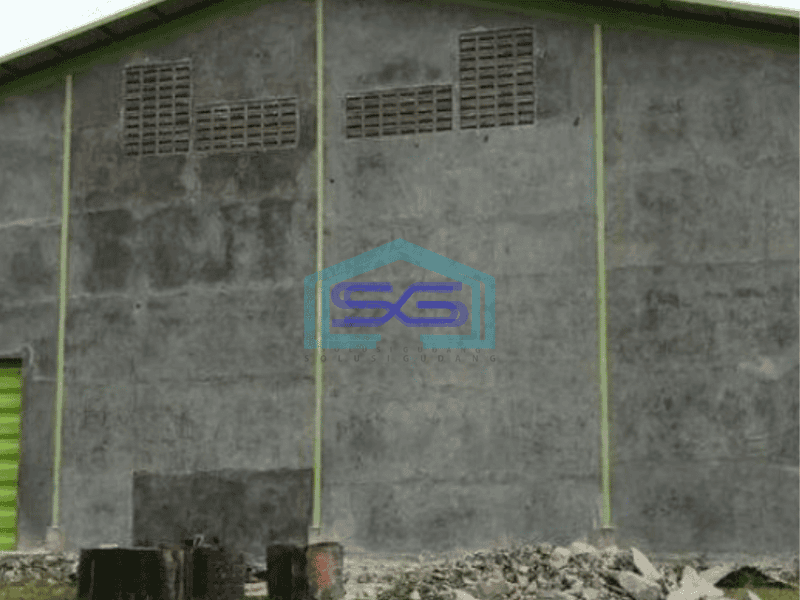 Disewakan Gudang Baru Luas Bangunan 1836 m² di Periuk Tangerang
