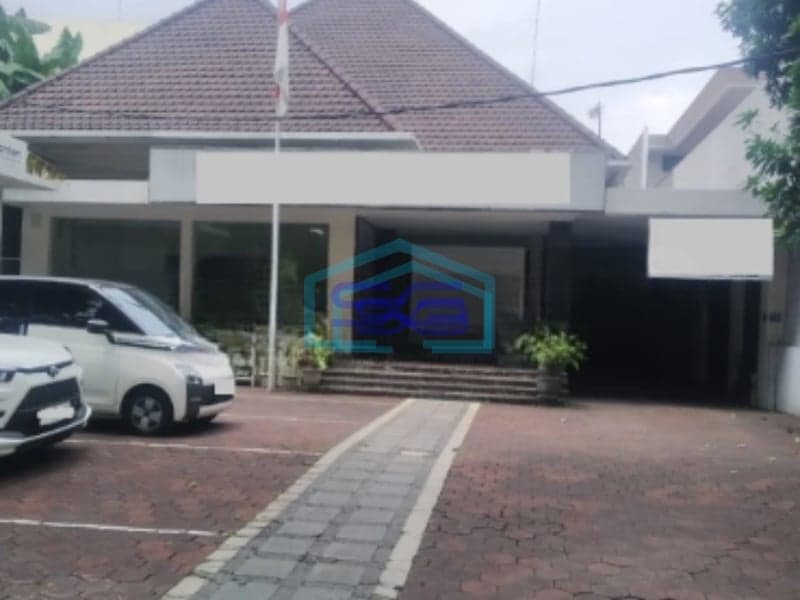 Disewakan Kantor Ex Bank Raya Darmo Surabaya Lokasi Strategis Sisi Timur Hadap Barat Luas Bangunan  500 m²