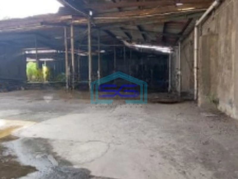 Dijual Murah Pabrik Luas Tanah 3685m2 Butuh Renovasi Akses Kontener 40 feet Kamal Jakarta Utara LT 3685m2