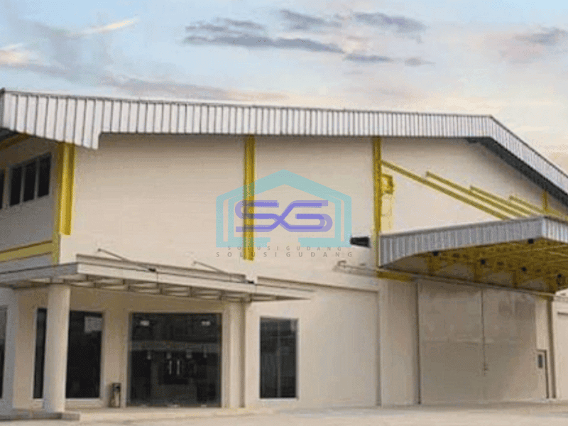 Dijual Bangunan Eks Pabrik/ Gudang Di Exit Tol Balaraja Timur Tangerang LT 2 Ha