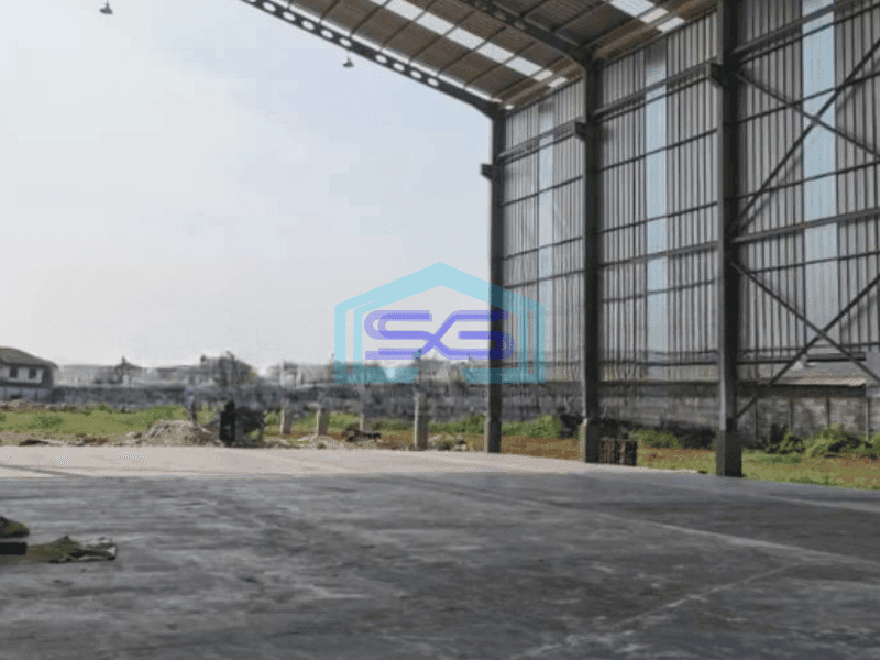 Disewakan Gudang Luas Bangunan  6720 m² Lokasi Bebas Banjir di Periuk Tangerang
