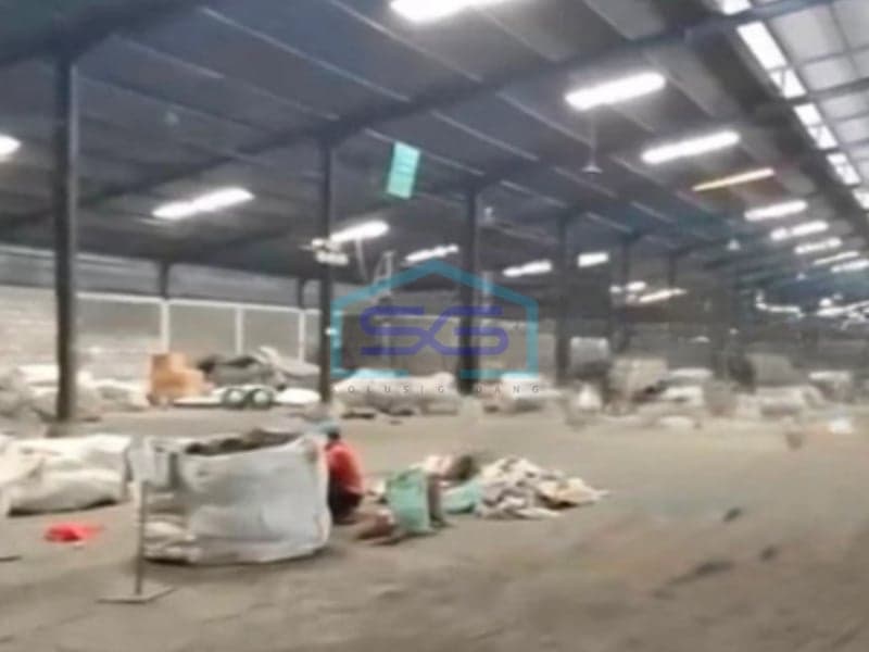Dijual Gudang Pabrik Lokasi Bebas Banjir di Jatake Tangerang