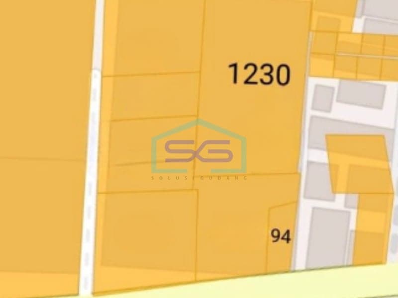 Land for Sale in Sayap TKI Bandung Land Area 2285m2