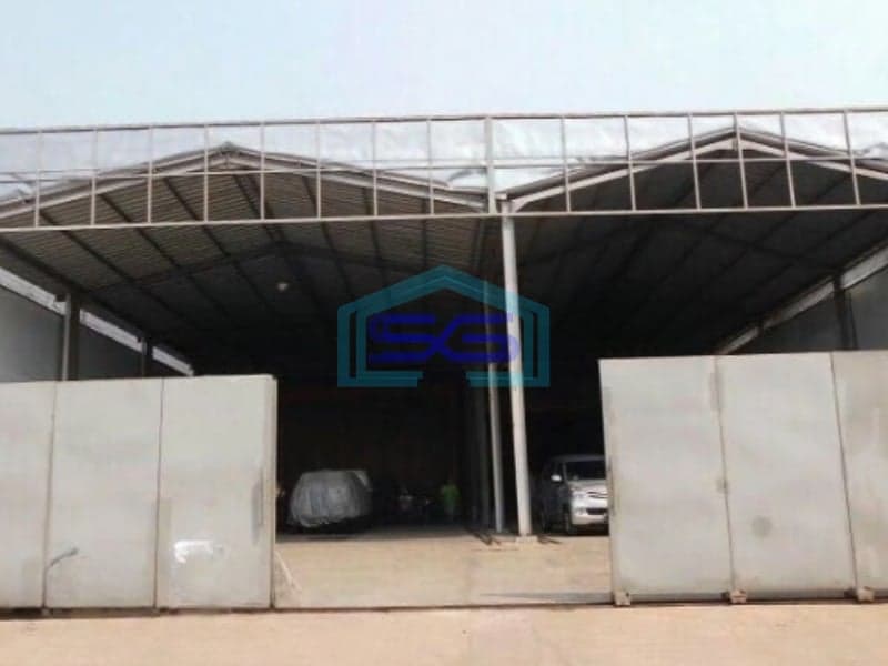 Disewakan Gudang Murah Cukang Galih Curug Tangerang Luas Bangunan 2500m2