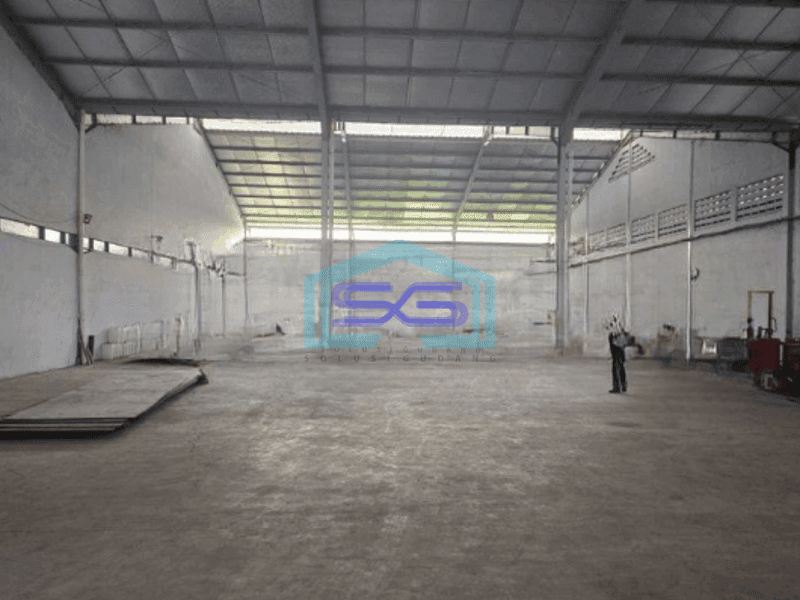 Dijual Gudang Akses Container 40 Feet Luas Bangunan  3000 m² di Jatake Tangerang