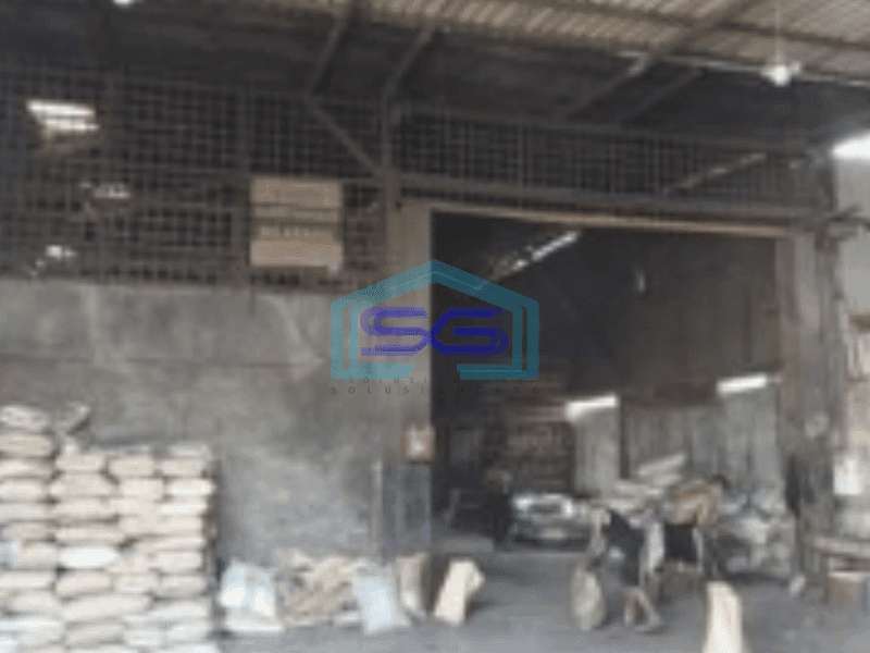 Dijual Gudang Akses Container Luas Bangunan  1800 m² di Cengkareng Jakarta Barat