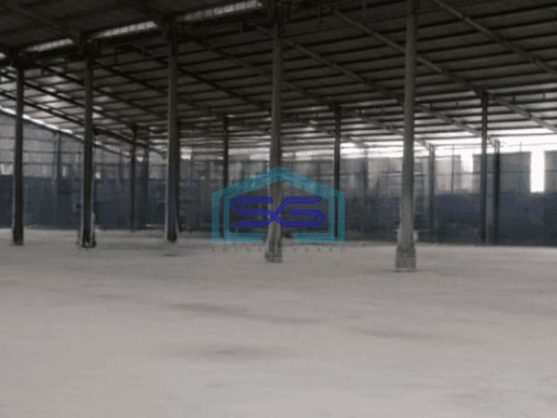 Disewakan Gudang Luas Tanah  1500 m² Lokasi Bebas Banjir di Dadap Tangerang