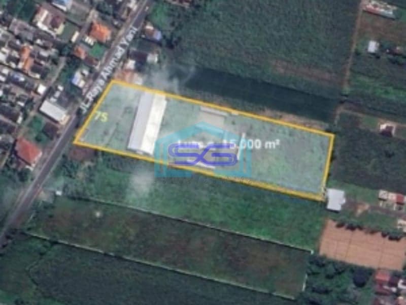Dijual Gudang Siap Pakai Di Mojoagung Jombang Jawa Timur Plot Industri LT 15000m2