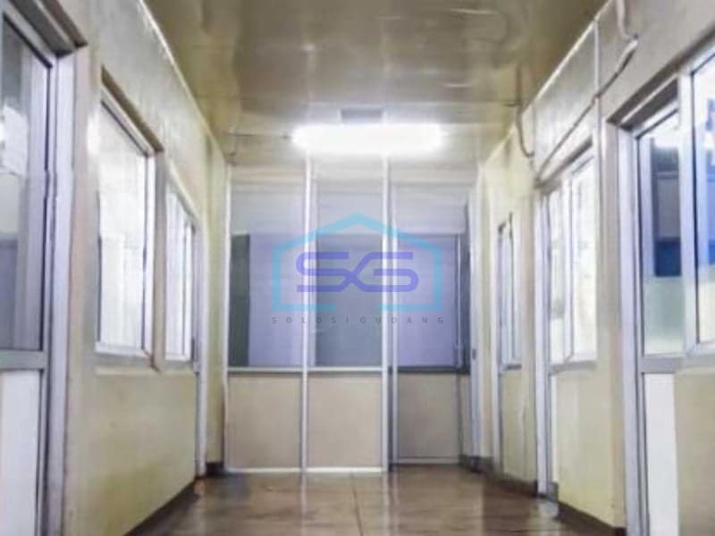 Warehouse With Office For Sale Land Area 4413 sqm Flood Free in Surakarta