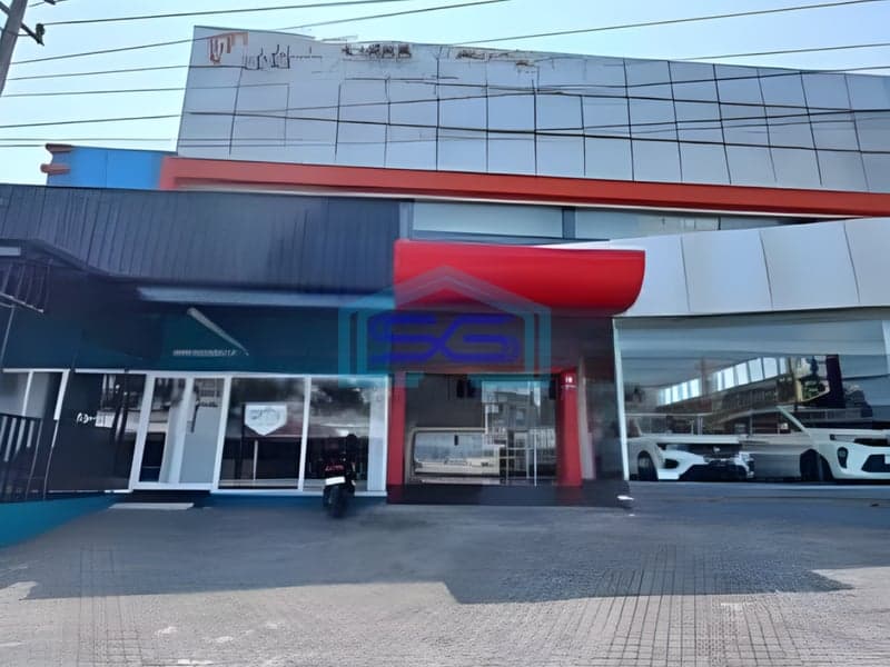 Dijual Ruang Usaha 2 Lantai di Pinggir Jalan Raya Wonosari Yogyakarta LT 1098m2