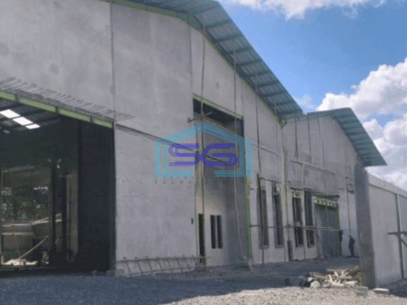 Disewakan Gudang Akses Container 40 Feet Luas Bangunan 1920 m² di Cikupa Tangerang