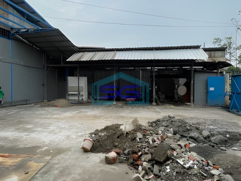 Disewakan Gudang Gandeng Kavling Dpr Cipondoh Tangerang Luas Bangunan 550m2
