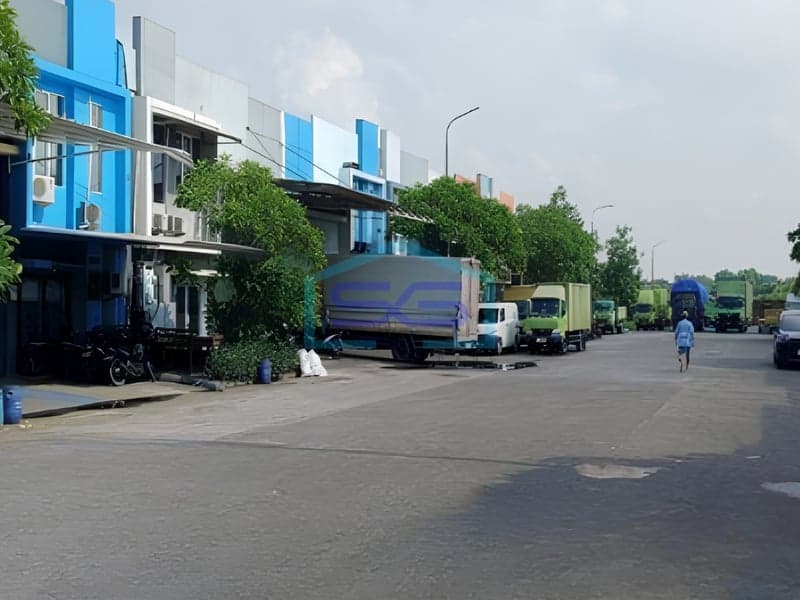 Dijual Gudang di Jatiuwung Tangerang Kota Gudang akses container 40ft termurah LT 315m2