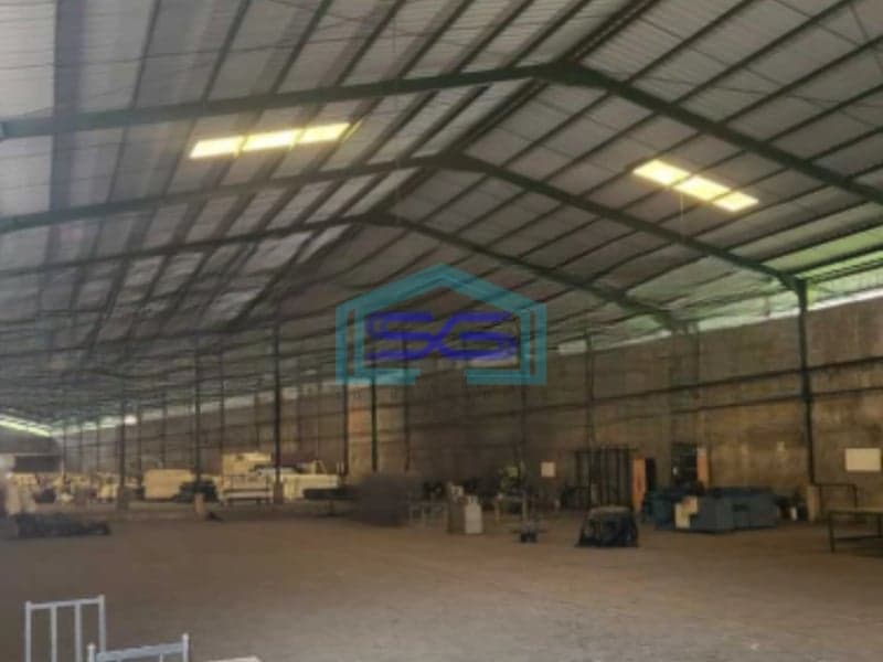 Dijual Gudang Ex Pabrik Luas Bangunan  5281 m² Lokasi Jatu Uwung Tangerang