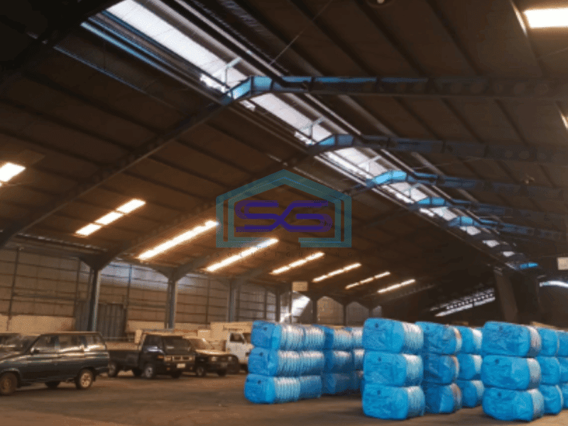 Disewakan Gudang di Karawaci Tangerang Luas Tanah 4820 m² Ada Loading Dock