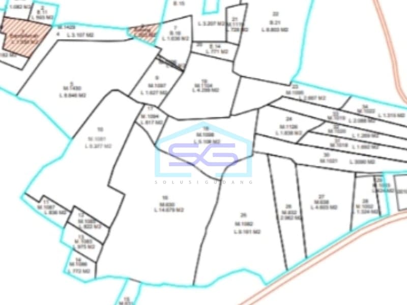 For Sale Industrial Land Plot Cibogo Subang West Java 104000sqm