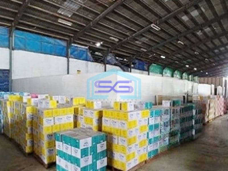 Dijual Pabrik Gudang Daerah Industri, Akses Kontainer di Cikokol Tangerang LB 12261m2