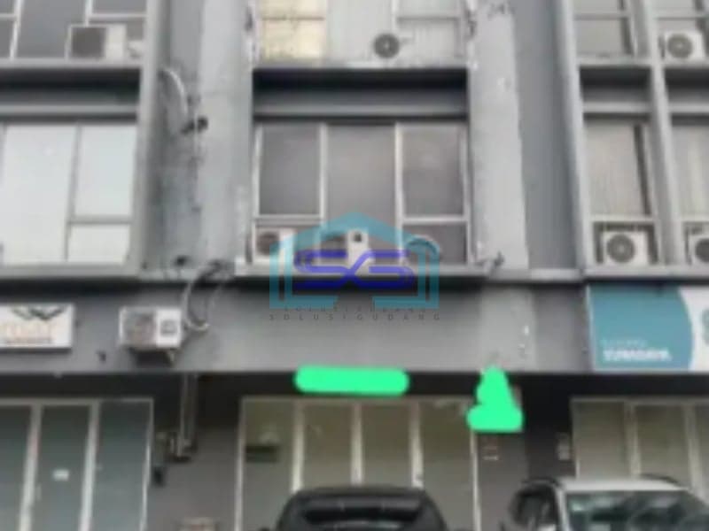 Disewakan Ruko Pasar modern Luas Bangunan 108m2 di Tangerang