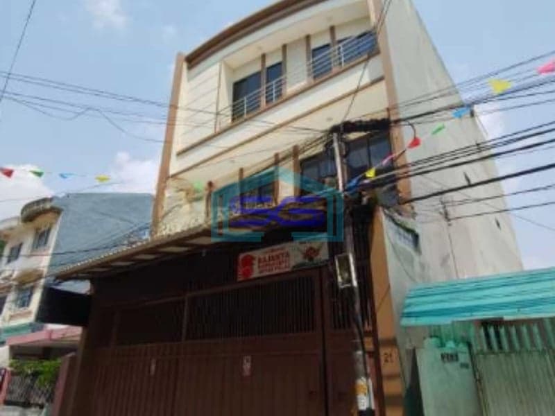 Dijual Gudang 3,5 Lantai Brand New di Petojo Jakarta Pusat LB 442m2
