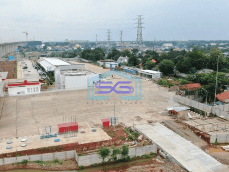 Disewakan Tanah di Tambun Selatan Bekasi Full Cor Beton