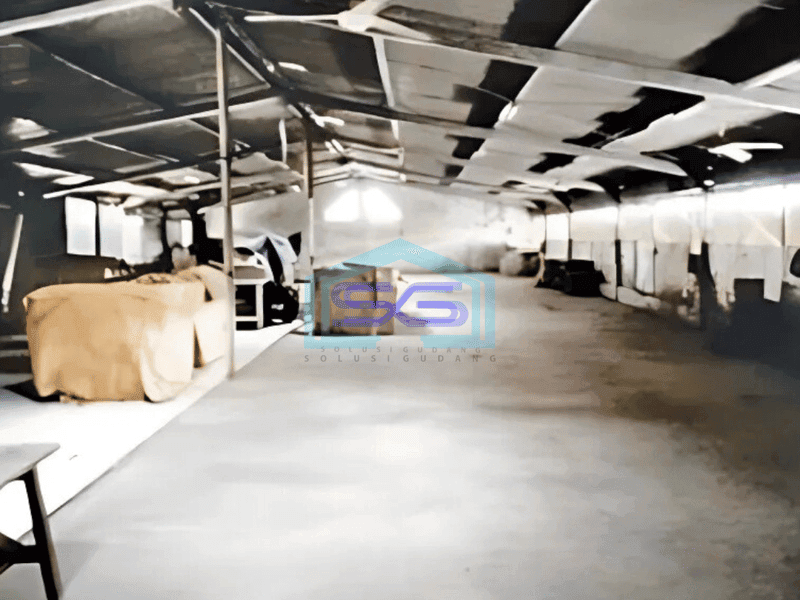 Dijual Cepat Gudang Kamal Jakarta Utara Bisa Akses Kontainer 40 feet tinggi celling 6m