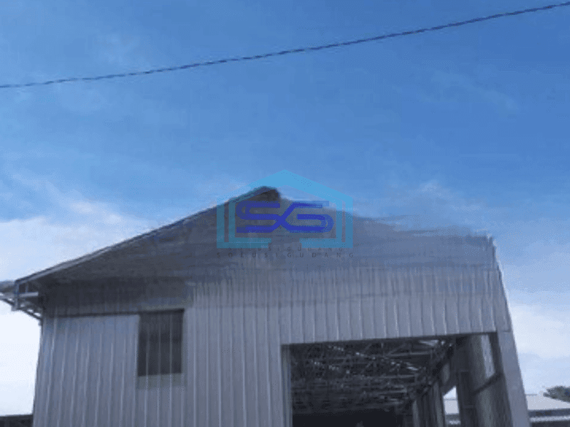Disewakan Gudang Luas Bangunan 437 m² di Legok Tangerang