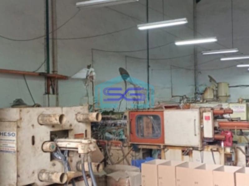 Dijual Gudang Sudah Renovasi Shm Luas Tanah 460m2 Lokasi Strategis di Kosambi Tangerang