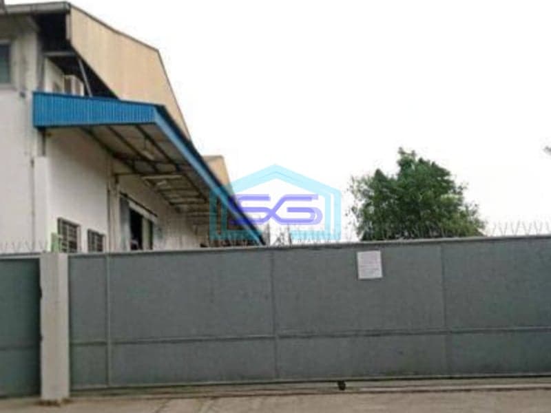 Dijual Cepat Gudang Ex Pabrik 1,2 ha Luas Gudang 7000m2 Garment Pinggir Jalan Raya Strategis dekat Tol Citeureup Bogor