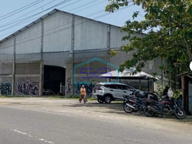 Dijual Gudang Strategis Zona Industri Cawas Klaten Jawa Tengah Luas Tanah 10205m2