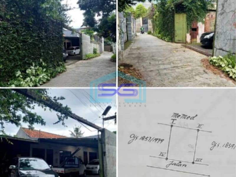 Dijual Gudang Dan Kantor 5 Menit Dari Pintu Tol Pasteur Cimahi Jawa Barat LT 280m2